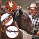 Gomakerer 6 pezzo di fascia per cappello da cowboy FIND-NB0004-58-3