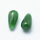 Breloques de jade du Myanmar naturel / jade birman G-F581-01-2