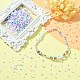 12300 pièces 12 couleurs perles de clairon rondes en verre imitation oeil de chat GLAA-CJ0002-18-7