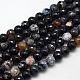 Natural Fire Agate Beads Strands G-L084-12mm-30-1