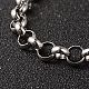 304 Stainless Steel Rolo Chain Bracelets BJEW-H477-04-2
