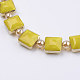 Opaque Glass Beads Strands EGLA-K013-01B-3