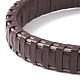 Bracelets de cordon en cuir BJEW-E352-11D-B-3