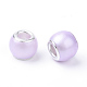 Perline europee in vetro imitazione perla in vetro GPDL-S036-06-1