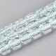 Transparent K9 Crackle Glass Beads Strands CCG-L003-A-2