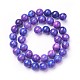 Chapelets de perles de quartz naturel G-F609-03-10mm-2