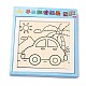 Наборы для рисования из целлюлозы с рисунком автомобиля своими руками DIY-G033-01C-2