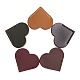5 шт. 5 цвета кожаные закладки AJEW-SZ0001-37-1