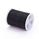 ポリエステルメタリック糸  ブラック  1mm  約7.65ヤード（7m）/ロール OCOR-G006-02-1.0mm-26-2