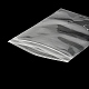 透明なプラスチックジップロックバッグ  再封可能な包装袋  長方形  透明  13.2x9x0.15cm  片側の厚さ：2.9ミル（0.075mm） OPP-Q005-01E-2