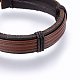 Leather Cord Bracelets BJEW-F347-11-3