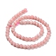 Chapelets de perles en opale rose naturelle G-E571-22A-3