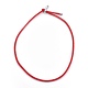 Hacer collar de cuerda de algodón trenzado MAK-E665-08A-1