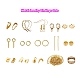 Ensembles de accessoires de bijoux en métal DIY-YW0001-23G-2