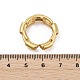 Кольца для женщин с микропаве из латуни и прозрачными кубическими цирконами RJEW-S622-10G-4