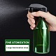 プラスチックトリガー噴出ボトル  再利用可能な細かいミストスプレーボトル  プラスチック製漏斗ホッパーと黒板ステッカーラベル付き  ミックスカラー  18.3x8.75x6.2cm AJEW-BC0005-95-3