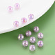 Perles en acrylique transparentes craquelées MACR-S373-66-L01-7