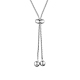 SHEGRACE 925 Sterling Silver Snake Chain Necklaces JN829A-1
