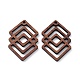 Подвески из орехового дерева X-WOOD-Q051-01D-1