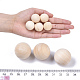 Unfinished Wood Beads X-WOOD-T014-25mm-4