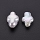 Perlas de perlas naturales keshi PEAR-N020-N01-3