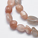 Natural Multi-Moonstone Beads Strands G-F547-06-B-3