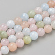 Chapelets de perles en morganite naturelle G-Q961-08-10mm-1