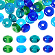 Nbeads 48шт 4 цвета прозрачные стеклянные бусины GLAA-NB0001-59-1
