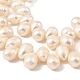 Нити из натурального культивированного пресноводного жемчуга PEAR-I007-04G-01A-4