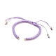 Adjustable Braided Nylon Bracelet Making AJEW-JB00762-2