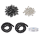 Kit per la creazione di braccialetti con pietre preziose fai da te crafans DIY-CF0001-18-1