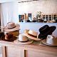 Porte-chapeau en forme de dôme en bois ODIS-WH0001-46A-5