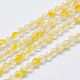 Millefiori Lampwork Beads Strands G-J002-04B-1