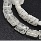 Rectangle Millefiori Glass Beads Strands LK-P024-01-3