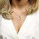 Shegrace 925 collares con colgante de plata esterlina JN782A-4