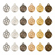 Cheriswelry 36pcs breloques en alliage 6 couleurs FIND-CW0001-19-2