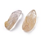 Perles de quartz rutile en or naturel X-G-I304-06-2