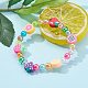 Transparent Acrylic Beads Stretch Kids Bracelets BJEW-JB06326-3