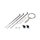 Penguin Keychain Needle Felting Kit DIY-I094-07-4