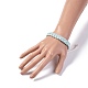 Bracelets coréens tressés en corde de polyester ciré BJEW-JB04180-5