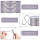 BENECREAT 10 Gauge/2.5mm Tarnish Resistant Jewelry Craft Wire 24.5m Bendable Aluminum Sculpting Metal Wire for Jewelry Craft Beading Work - Primary Color AW-BC0001-2.5mm-17-4