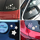 Star Shape Glass Rhinestone Car Stickers RB-FH0001-001-7