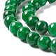 Natürlicher runder Perlenstrang aus Jade G-E141-03B-4