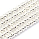 Electroplate Non-magnetic Synthetic Hematite Beads Strands G-L485-04A-S-1