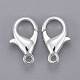 Zinc Alloy Lobster Claw Clasps E105-S-2