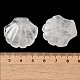 Figuras de concha curativa talladas en cristal de cuarzo natural G-K353-03K-4