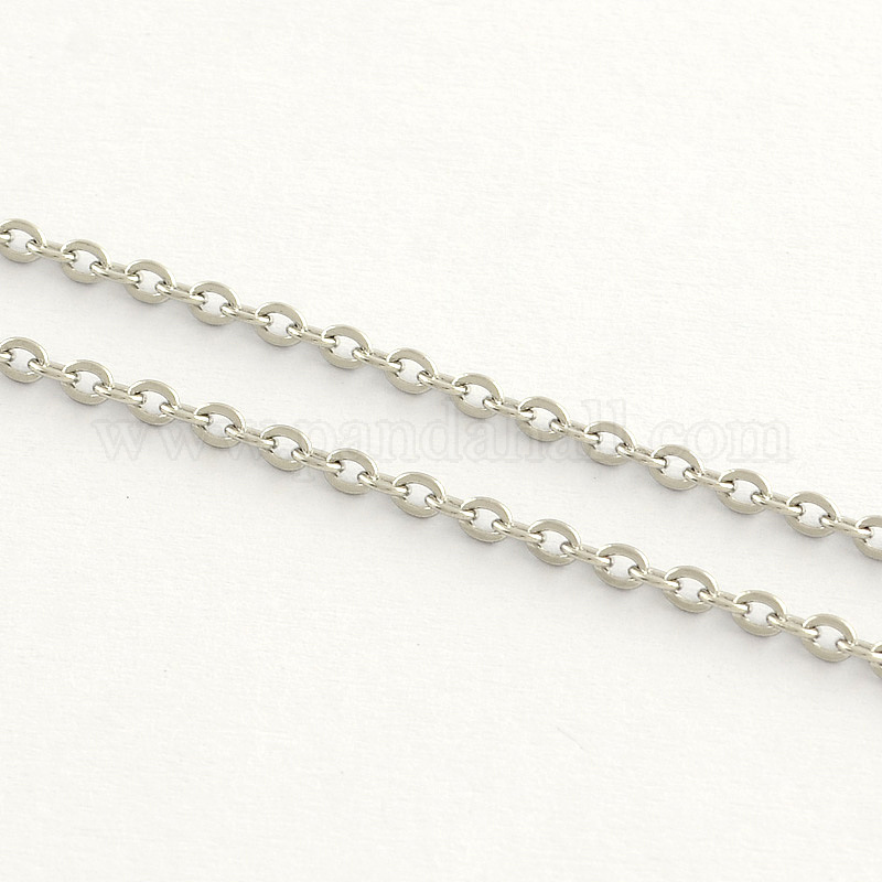 Set De 2 Bracelets De Cheville Argentés Pour Femme - Acier Inoxydable, Résistant Au Ternissement - LunarCharm