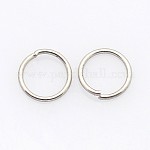 Открытые соединительные кольца из нержавеющей стали марки 304, устойчивые к потускнению, цвет нержавеющей стали, 26 датчик, 3x0.4 мм, внутренний диаметр: 2.2 мм