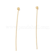 Контакты латунь шаровой головкой KK-WH0058-02C-G01
