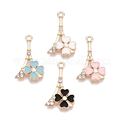 Подвески из сплава со стразами FIND-N005-25G